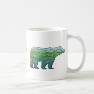 Mountain bear coffee mug