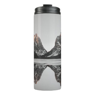 MOUNTAIN BESIDE LAKE THERMAL TUMBLER