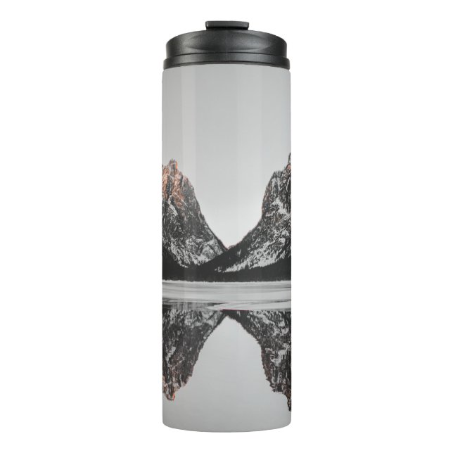 MOUNTAIN BESIDE LAKE THERMAL TUMBLER (Front)