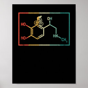 Mountain Bike Adrenaline Formula Downhill Biking M Poster