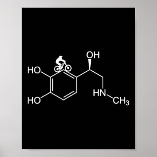 Mountain Bike Adrenaline Formula Downhill Biking M Poster