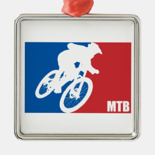 Mountain Bike All-Star Metal Tree Decoration