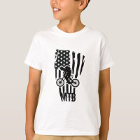 Mountain Bike American Flag Mtb Patriotic