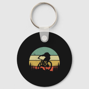 Mountain Bike Apparel Retro Mtb Biking Cycling Key Ring
