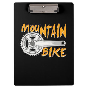 Mountain Bike Art Clipboard