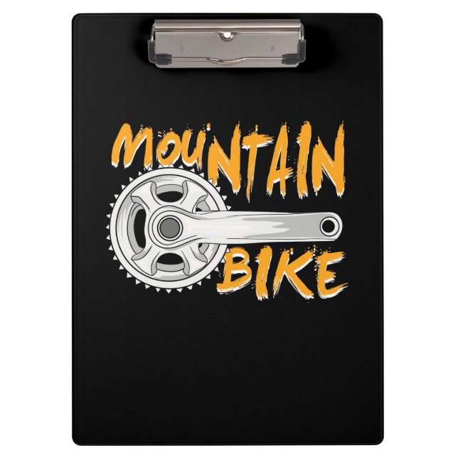 Mountain Bike Art Clipboard (Front)