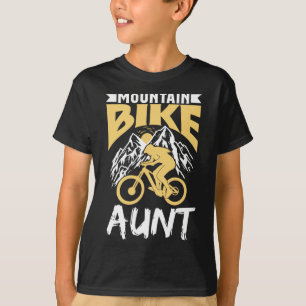 Mountain Bike Aunt Mtb Mountainbike Biking Mountai T-Shirt