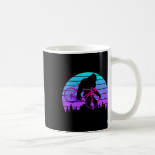 Mountain Bike Bigfoot Mtb Downhill Biking Cycling Coffee Mug