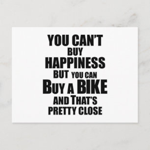 Mountain Bike Biking Bicycle Cycling Biker Gift Postcard
