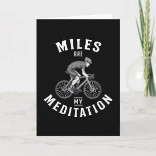 Mountain Bike Biking Bicycle Downhill Gift Idea Card