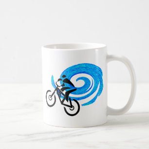 MOUNTAIN BIKE BLUEBIRD COFFEE MUG