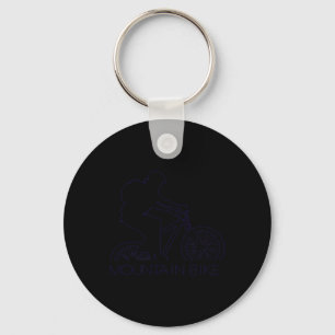 Mountain Bike Bmx Cool Bikers Gift Biking Top Tee Key Ring