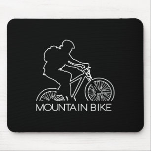 Mountain Bike Bmx Cool Bikers Gift Biking Top Tee_ Mouse Mat