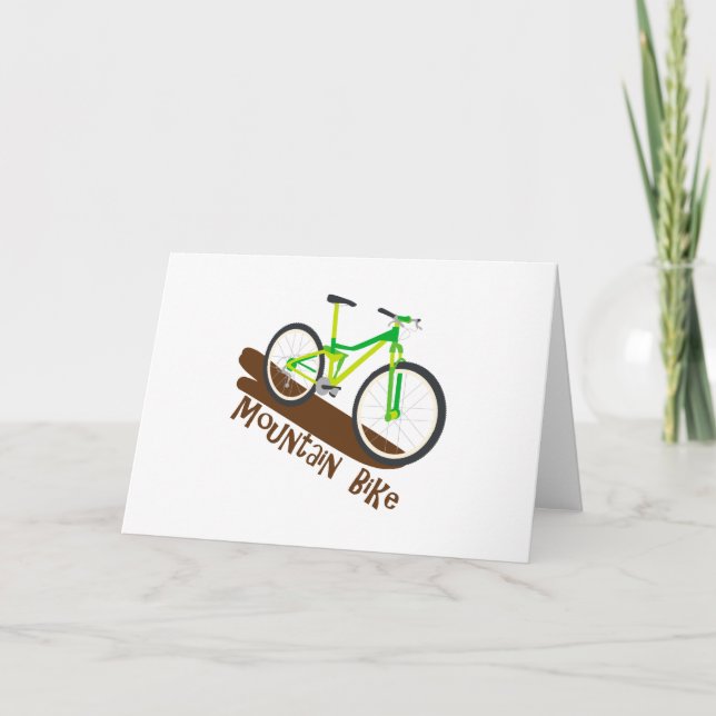Mountain Bike Card (Front)