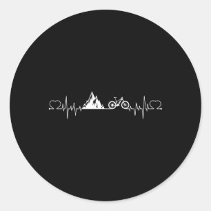 Mountain Bike Clothing Mtb Downhill Biking Apparel Classic Round Sticker
