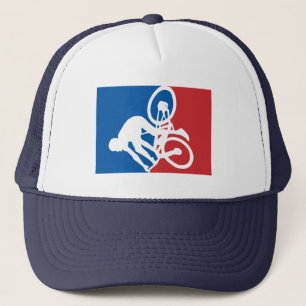 Mountain Bike Crash All Star Trucker Hat