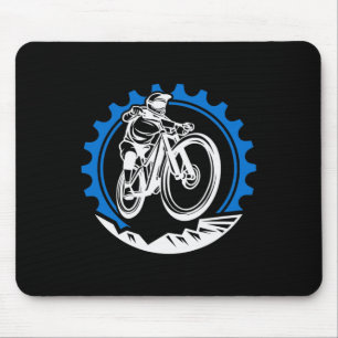 Mountain Bike Cycling Gift Design Mtb Mouse Mat
