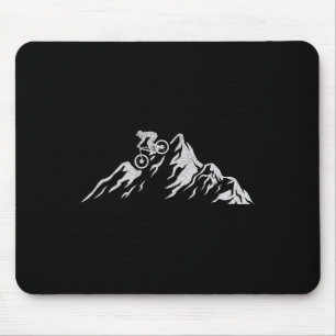 Mountain Bike Cyclists Cycling Downhill Bike Cycli Mouse Mat