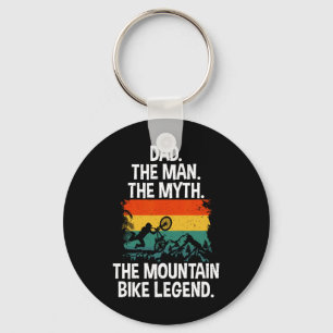 Mountain Bike Dad Mtb Dad Key Ring