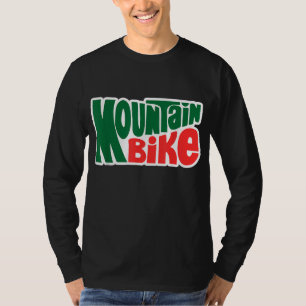 Mountain Bike Dew Style Graphic Outdoor Theme T-Shirt