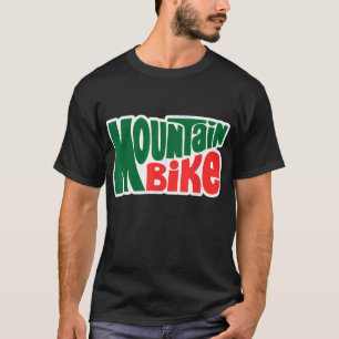 Mountain Bike Dew Style Graphic Outdoor Theme T-Shirt