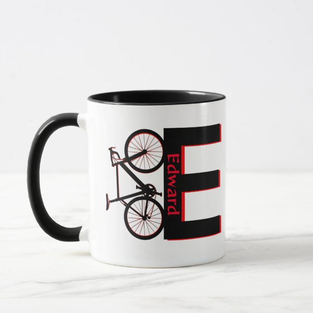 Mountain bike, downhill, bike mug (Left)