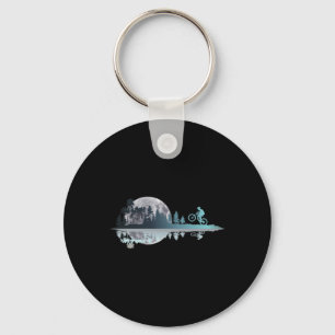 Mountain Bike Downhill Biking Cycling Biker Key Ring