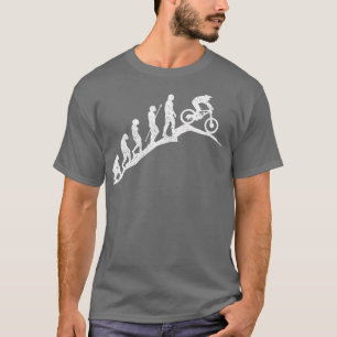 Mountain Bike Downhill Evolution MB Biking Funny G T-Shirt