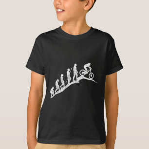 Mountain Bike Downhill Evolution Mtb Biking Funny T-Shirt