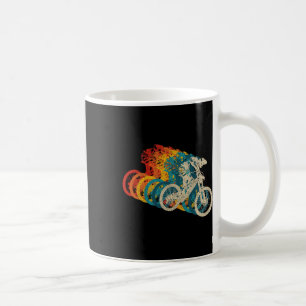 Mountain Bike Downhill Vintage Mtb Downhill Bicycl Coffee Mug