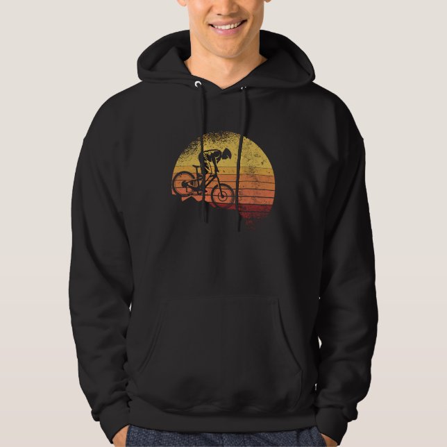 Mountain Bike  For Men MTB Hoodie (Front)
