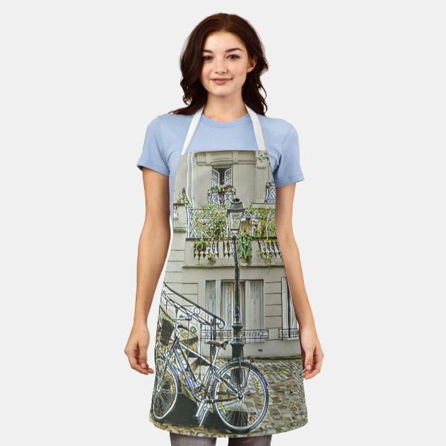 Mountain bike gifts apron (Worn)