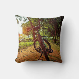 mountain bike gifts cushion
