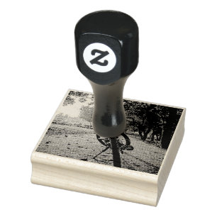 mountain bike gifts rubber stamp