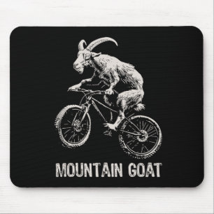 Mountain Bike Goat Mtb Enduro Biker Downhill Bikin Mouse Mat