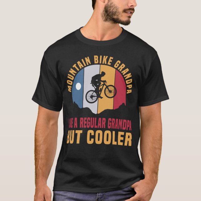 Mountain bike grandpa Mountain Biking Enduro MBT T-Shirt (Front)