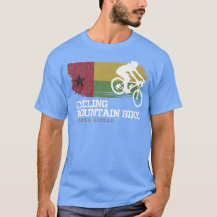 Mountain Bike Guinea Bissau MTB Biker Biking Women T-Shirt