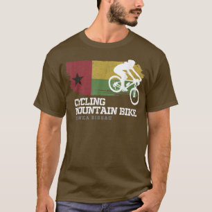 Mountain Bike Guinea Bissau MTB Biker Biking Women T-Shirt