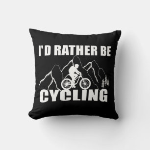 Mountain Bike Humour - Funny Cycling Cushion