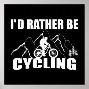 Mountain Bike Humour - Funny Cycling Poster