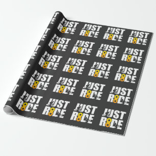 Mountain Bike Just Ride Biking MTB Biker Gift Wrapping Paper