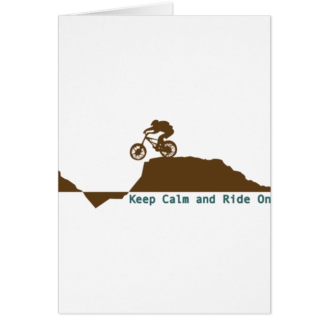 Mountain Bike - Keep Calm (Front)