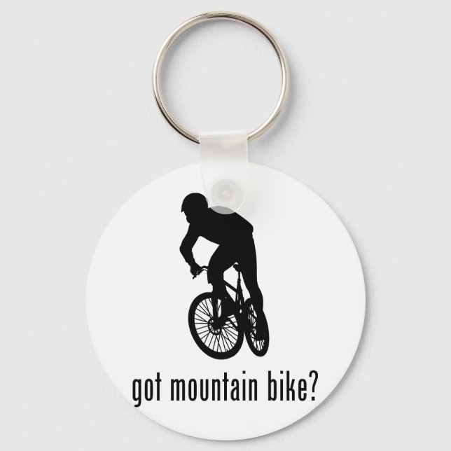 Mountain Bike Key Ring (Front)
