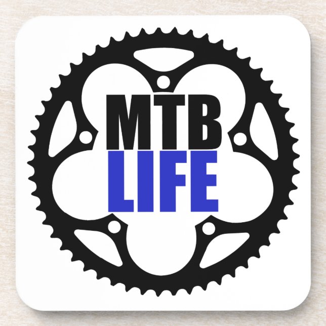 Mountain Bike Life Coaster (Front)