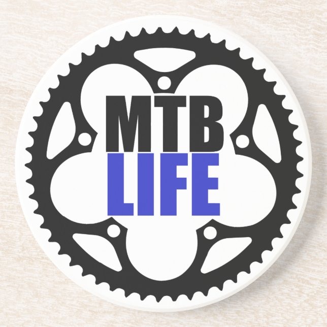 Mountain Bike Life Coaster (Front)