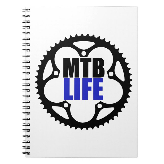 Mountain Bike Life Notebook (Front)