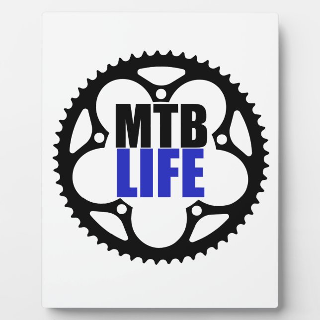 Mountain Bike Life Plaque (Front)