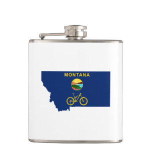 Mountain Bike Montana Hip Flask
