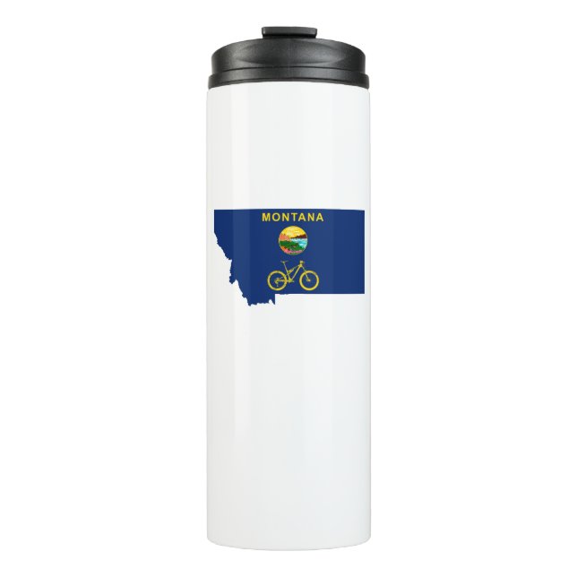 Mountain Bike Montana Thermal Tumbler (Front)