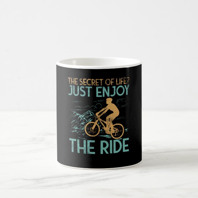 Mountain Bike Mountain Biker Coffee Mug (Center)